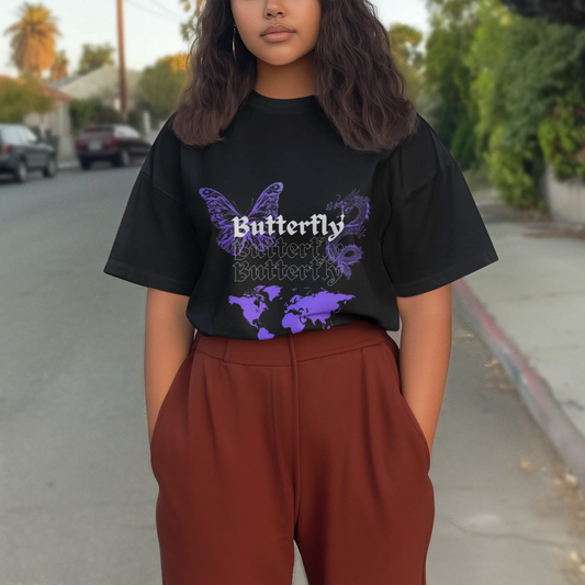 Global Butterfly Tee