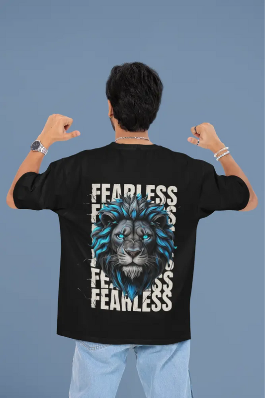 Fearless Lion Oversized Tee