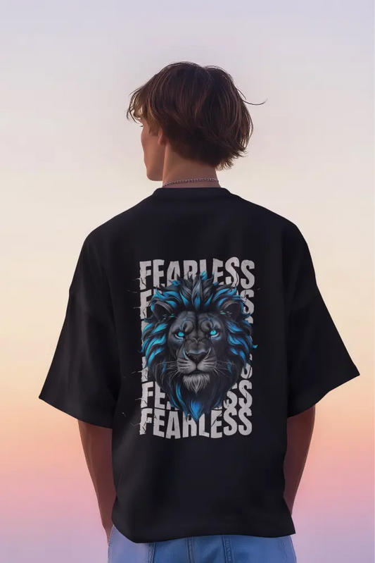 Fearless Lion Oversized Tee