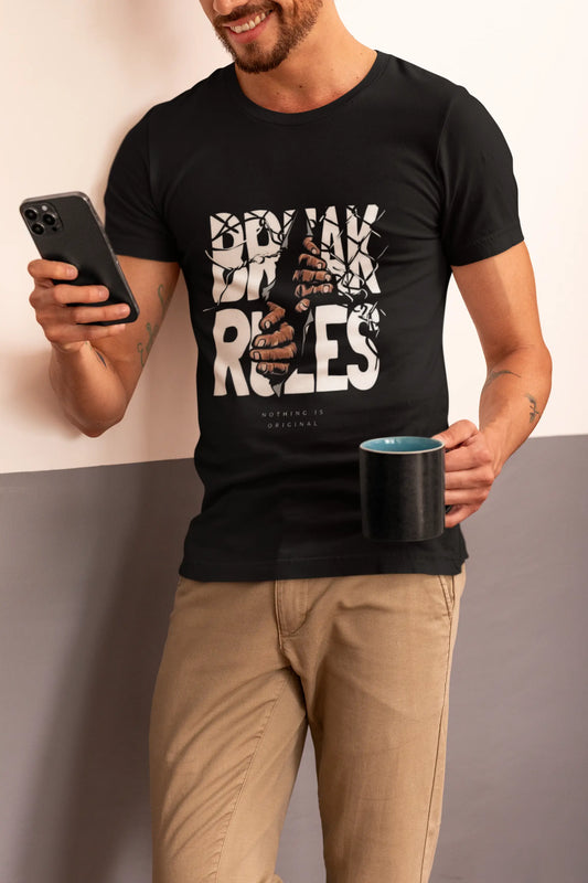 Break Rules Graphic T-Shirt