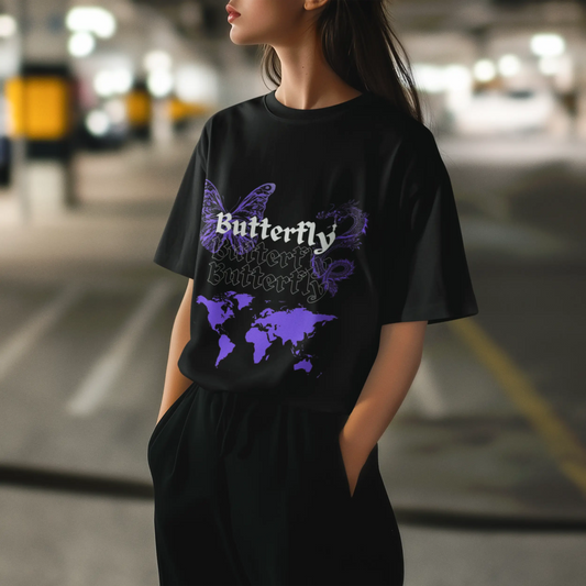 Global Butterfly Tee
