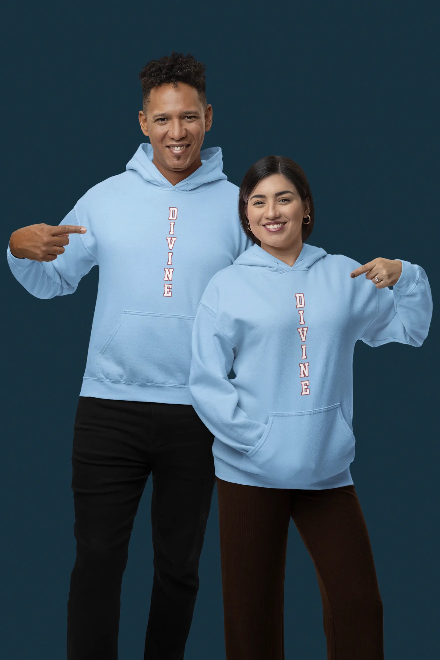 Oversized Divine Hoodie - Spiritual Graphic Sweatshirt | Unisex Streetwear | Premium Cotton