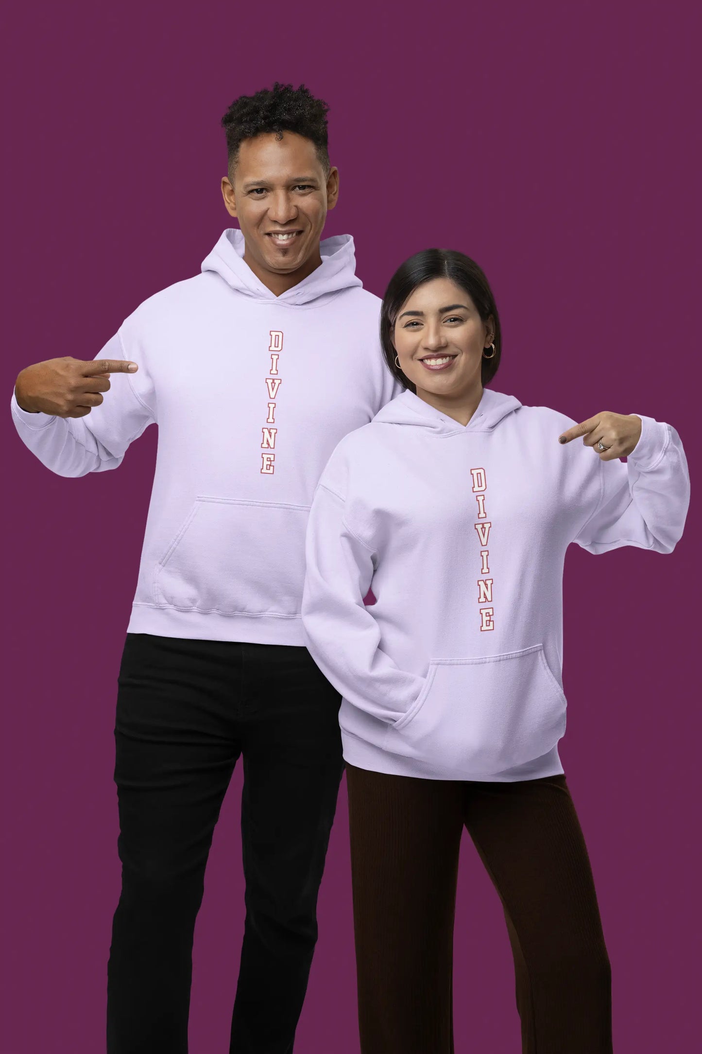 Oversized Divine Hoodie - Spiritual Graphic Sweatshirt | Unisex Streetwear | Premium Cotton