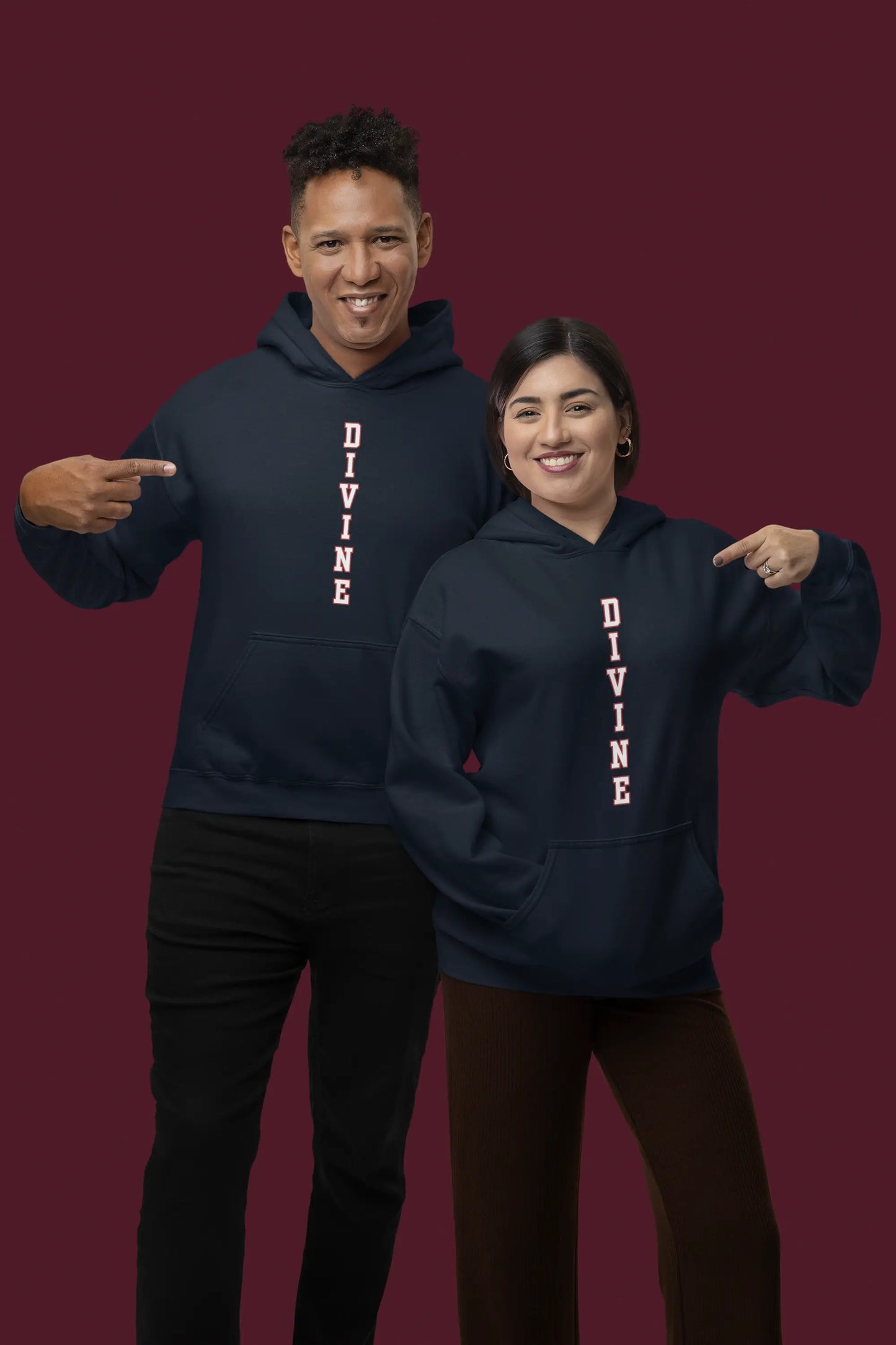 Oversized Divine Hoodie - Spiritual Graphic Sweatshirt | Unisex Streetwear | Premium Cotton