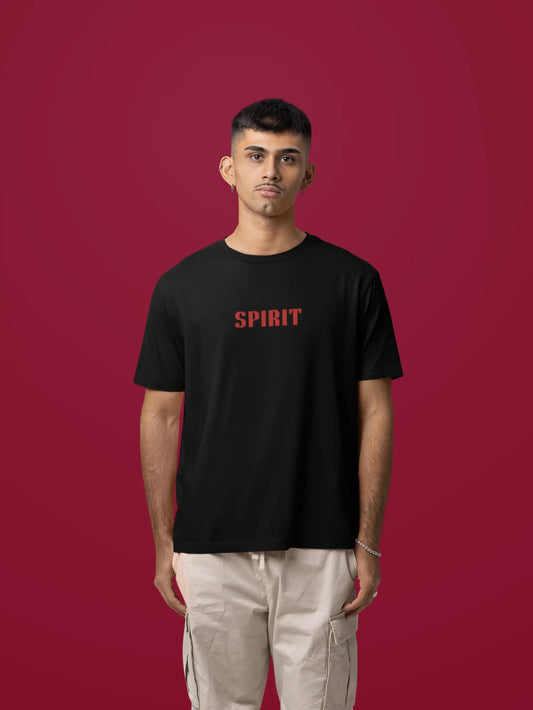 Unisex Oversized "SPIRIT" T-Shirt – 240 GSM Premium Polyester
